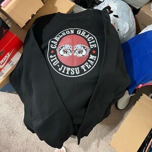 Black Carlson Gracie Jiu-Jitsu Team Sweatshirt